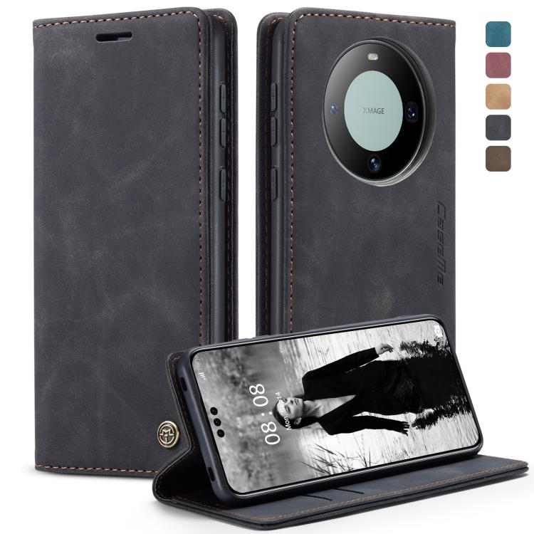 For Huawei Mate 60 Pro / 60 Pro+ CaseMe 013 Multifunctional Horizontal Flip Leather Phone Case(Black) - Huawei Cases by CaseMe | Online Shopping UK | buy2fix