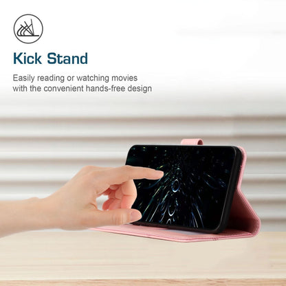 For Xiaomi 14 Ultra Stitching Calf Texture Buckle Leather Phone Case(Rose Gold) - Xiaomi 14 Ultra Cases by buy2fix | Online Shopping UK | buy2fix