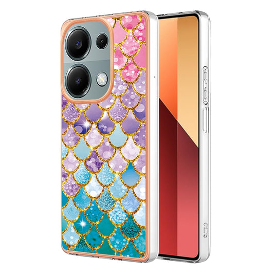 For Xiaomi Redmi Note 13 Pro 4G Global Electroplating IMD TPU Phone Case(Colorful Scales) - Xiaomi Cases by buy2fix | Online Shopping UK | buy2fix