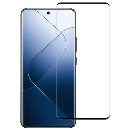 For Xiaomi 15 Pro / 15S Pro 9H HD 3D Curved Edge Tempered Glass Film(Black)