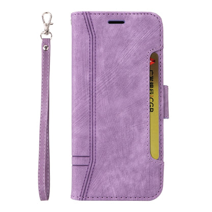 For iPhone 15 BETOPNICE Dual-side Buckle Leather Phone Case(Purple) - iPhone 15 Cases by BETOPNICE | Online Shopping UK | buy2fix