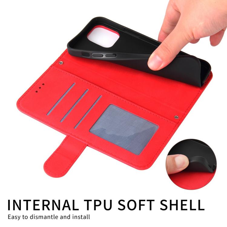 For iPhone Air Skin Feel Life Tree Leather Phone Case(Red) - iPhone Air Cases by buy2fix | Online Shopping UK | buy2fix