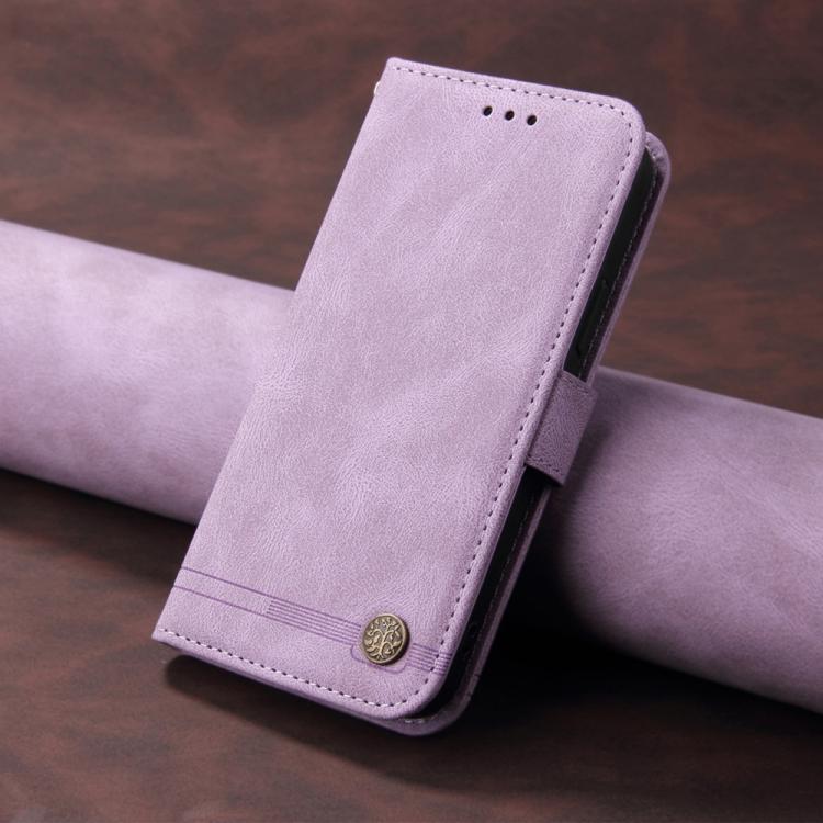 For iPhone Air Skin Feel Life Tree Leather Phone Case(Purple) - iPhone Air Cases by buy2fix | Online Shopping UK | buy2fix