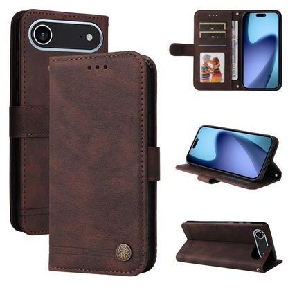 For iPhone Air Skin Feel Life Tree Leather Phone Case(Brown) - iPhone Air Cases by buy2fix | Online Shopping UK | buy2fix