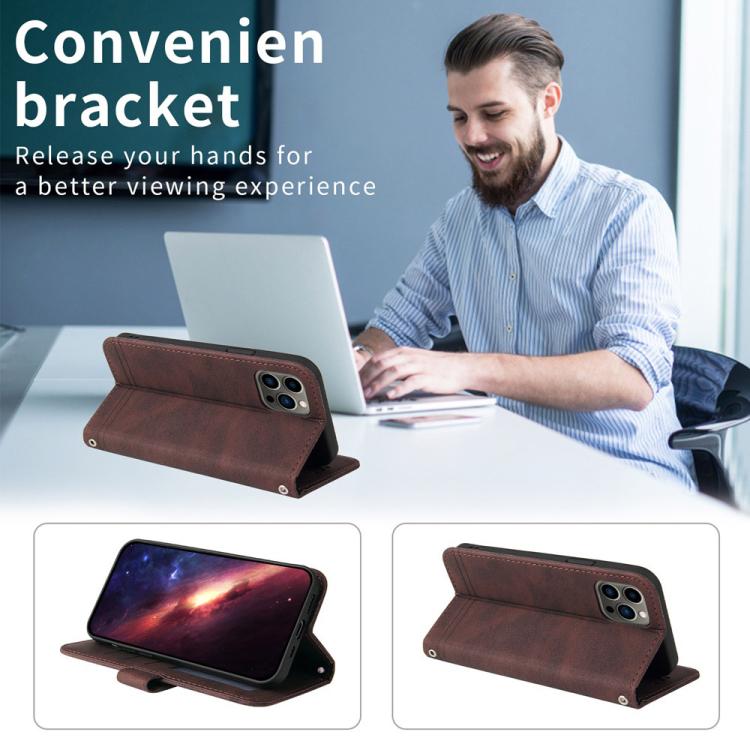 For iPhone Air Skin Feel Life Tree Leather Phone Case(Brown) - iPhone Air Cases by buy2fix | Online Shopping UK | buy2fix