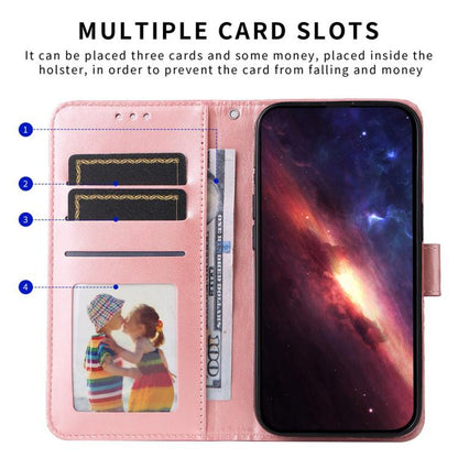 For iPhone Air Embossed Sunflower Leather Phone Case(Pink) - iPhone Air Cases by buy2fix | Online Shopping UK | buy2fix