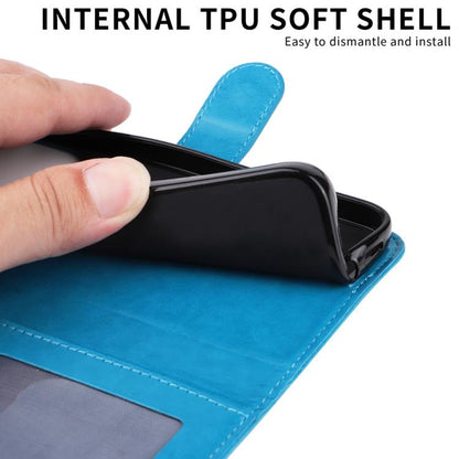 For iPhone Air Embossed Sunflower Leather Phone Case(Blue) - iPhone Air Cases by buy2fix | Online Shopping UK | buy2fix