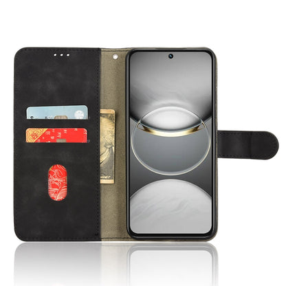 For Tecno Spark 30 Pro 4G Skin Feel Magnetic Flip Leather Phone Case(Black) by buy2fix