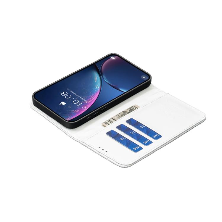 For iPhone Air Diamond Lattice Wallet Flip Leather Phone Case(White) - iPhone Air Cases by buy2fix | Online Shopping UK | buy2fix