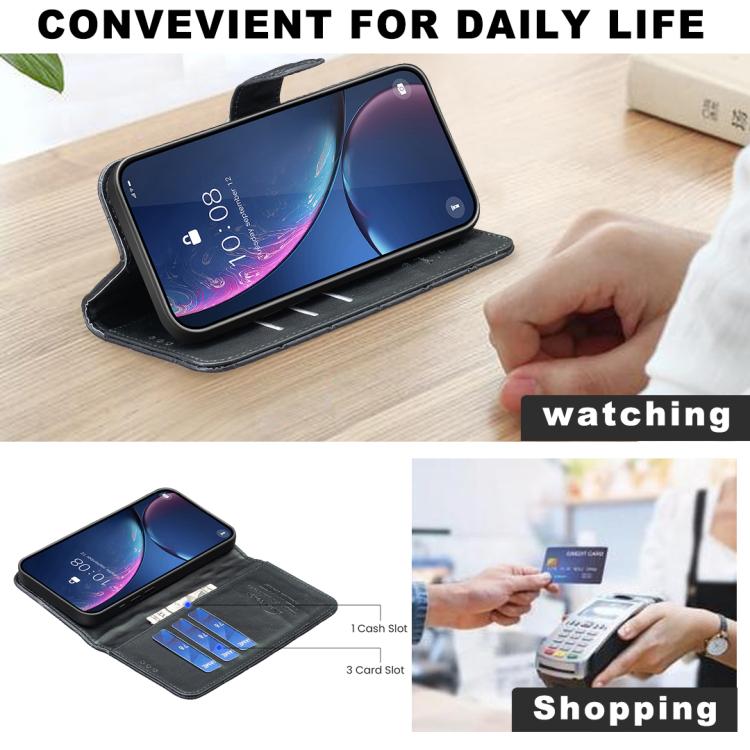 For iPhone 17 Air Diamond Lattice Wallet Flip Leather Phone Case(Black) - iPhone 17 Air Cases by buy2fix | Online Shopping UK | buy2fix