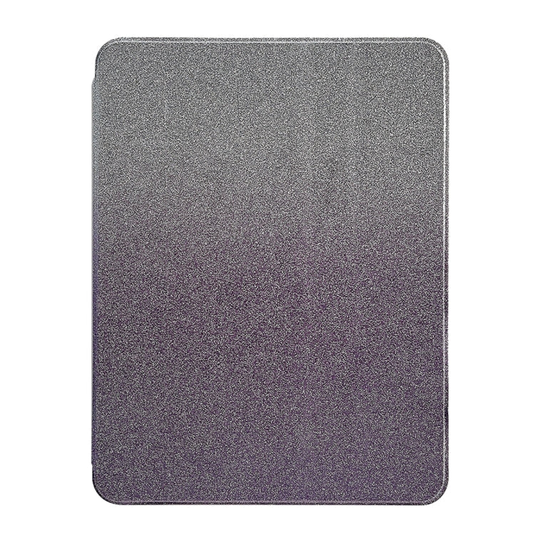For iPad Air 11 2025 / 2024 / Pro 11 Gradient Glitter Magnetic Split Leather Tablet Case(Purple) - iPad Pro 11 (2022/2021) Cases by buy2fix | Online Shopping UK | buy2fix