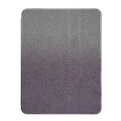 For iPad Air 11 2025 / 2024 / Pro 11 Gradient Glitter Magnetic Split Leather Tablet Case(Purple) - iPad Pro 11 (2022/2021) Cases by buy2fix | Online Shopping UK | buy2fix