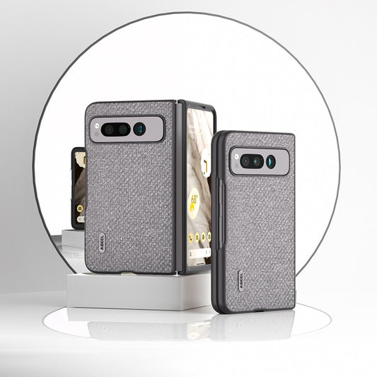 For Google Pixel Fold ABEEL Diamond Series Black Edge Phone Case(Black) by buy2fix