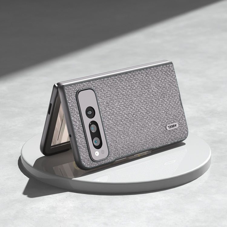 For Google Pixel Fold ABEEL Diamond Series Black Edge Phone Case(Black) by buy2fix