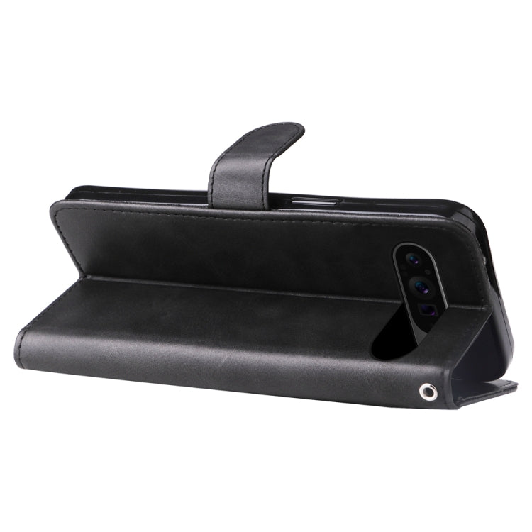 For Google Pixel 9 Pro Fashion Calf Texture Zipper Leather Phone Case(Black) by buy2fix