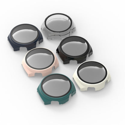 For Huawei Watch 4 Tempered Film + PC Integrated Watch Protective Case(Pine Green) by buy2fix