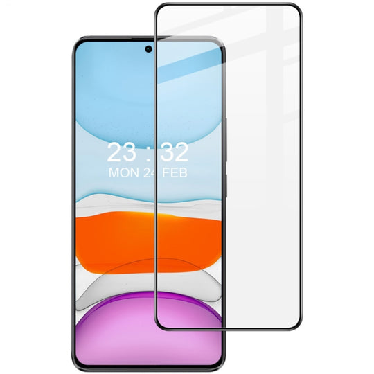 For Xiaomi Poco X6 5G imak 9H Surface Hardness Full Screen Tempered Glass Film Pro+ Series