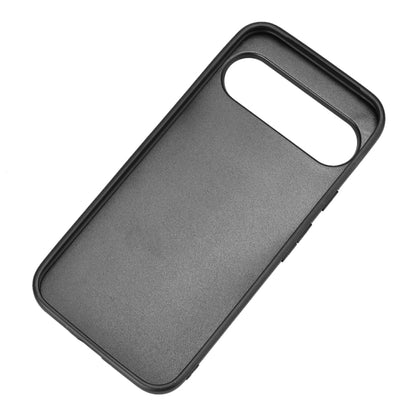 For Google Pixel 9 Pro XL Cow Pattern Sewing Back Cover Phone Case(Black) by buy2fix