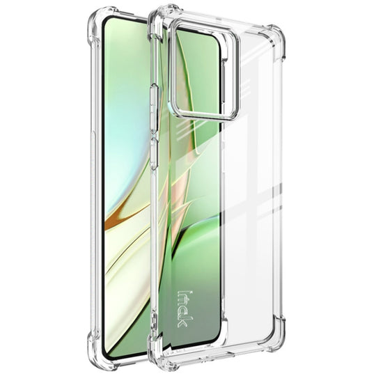 For Motorola Edge 40 5G imak Shockproof Airbag TPU Phone Case(Transparent)