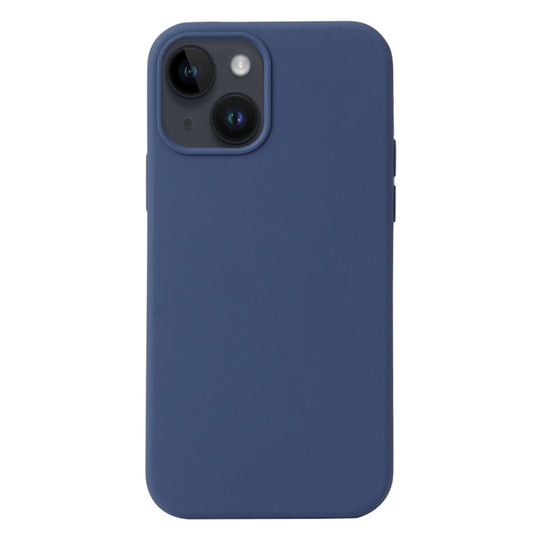 For iPhone 15 Liquid Silicone Phone Case(Blue)