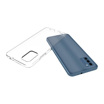 For Nokia C300 4G Waterproof Texture TPU Phone Case(Transparent) by buy2fix