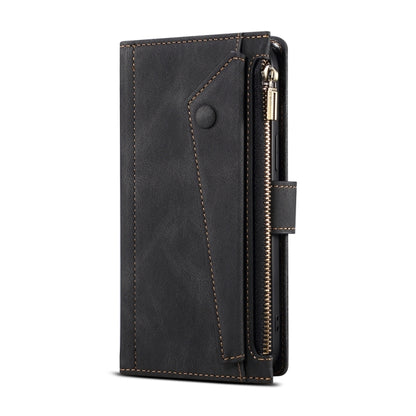 For Samsung Galaxy S23 FE 5G ESEBLE Retro Frosted RFID Flip Leather Phone Case(Black) - Galaxy S23 FE 5G Cases by ESEBLE | Online Shopping UK | buy2fix