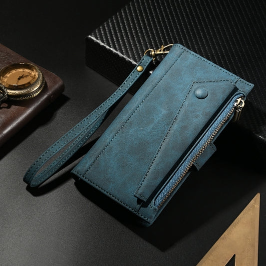 For Samsung Galaxy M15 / F15 ESEBLE Retro Frosted RFID Flip Leather Phone Case(Dark Green) - Galaxy Phone Cases by ESEBLE | Online Shopping UK | buy2fix