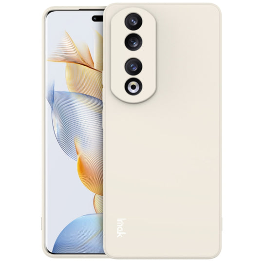 For Honor 90 Pro 5G imak UC-4 Series Straight Edge TPU Phone Case(White)
