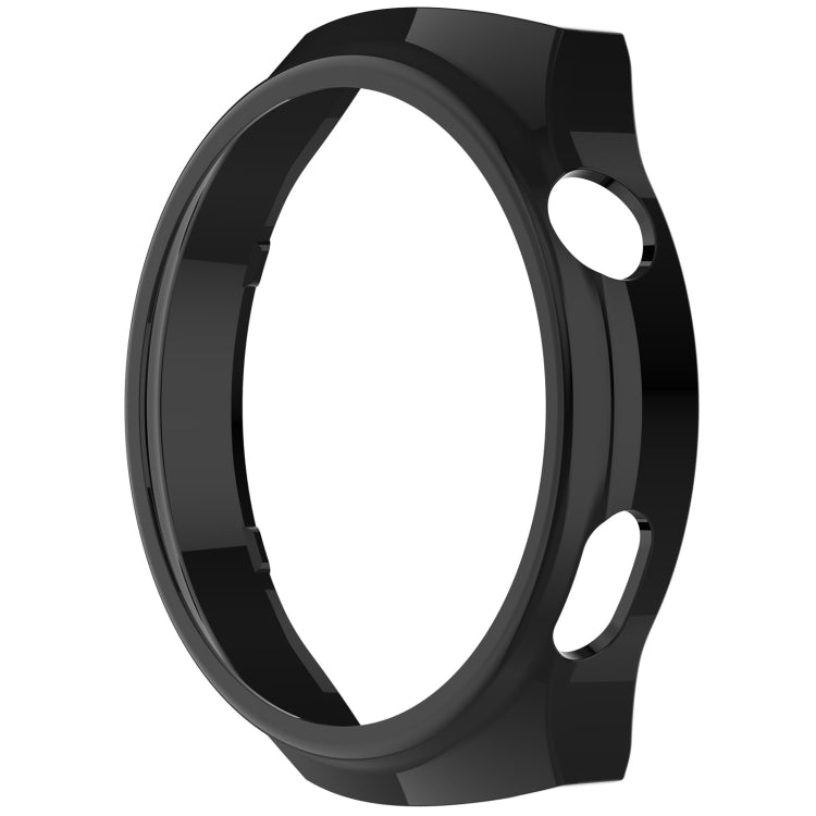 For Huawei Watch 4 Pro Half Coverage Hollowed Watch Protective Case + Hydrogel Film Set(Black) by buy2fix