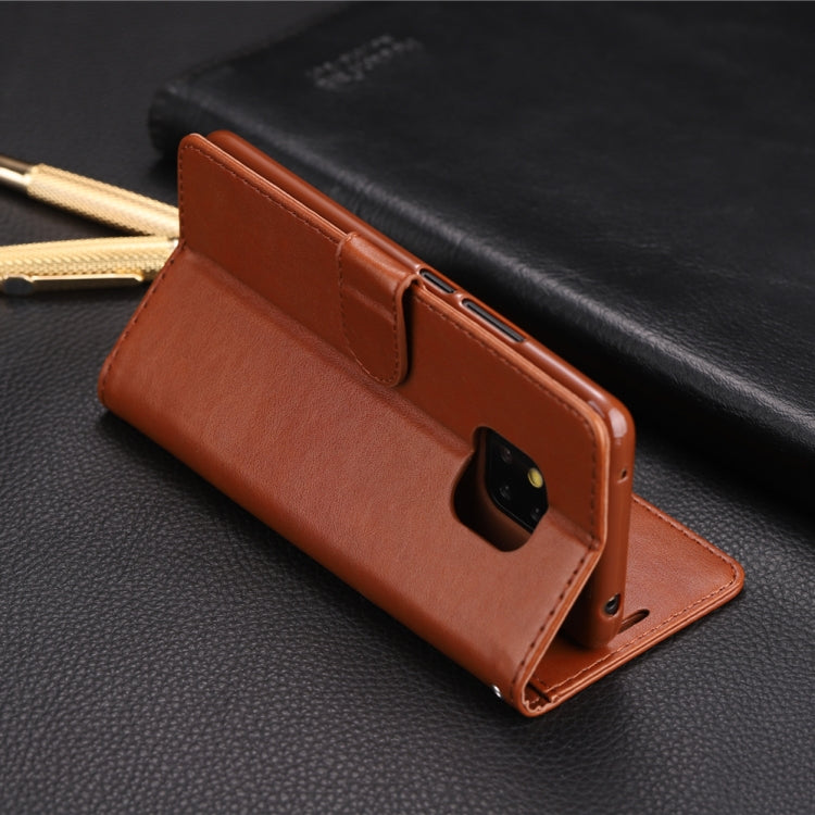 For Huawei Mate 20 Pro AZNS Sheepskin Texture Horizontal Flip Leather Case with Holder & Card Slots & Wallet(Black) - Huawei Cases by AZNS | Online Shopping UK | buy2fix