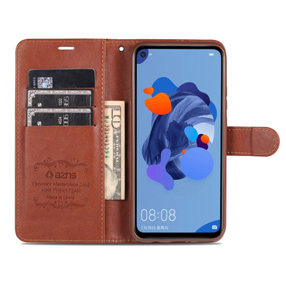 For Huawei Mate 30 Lite / Nova 5i Pro AZNS Sheepskin Texture Horizontal Flip Leather Case with Holder & Card Slots & Wallet(Brown) - Huawei Cases by AZNS | Online Shopping UK | buy2fix