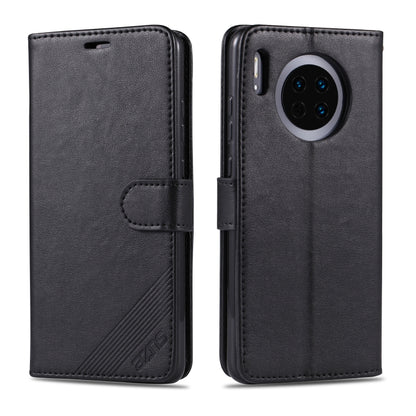 For Huawei Mate 30 / Mate 30 Pro AZNS Sheepskin Texture Horizontal Flip Leather Case with Holder & Card Slots & Wallet(Black) - Huawei Cases by AZNS | Online Shopping UK | buy2fix