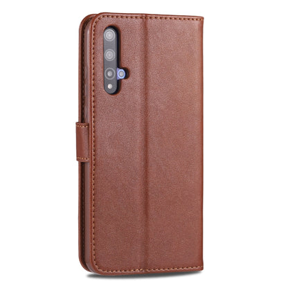 For Huawei Nova 5 / 5 Pro AZNS Sheepskin Texture Horizontal Flip Leather Case with Holder & Card Slots & Wallet(Brown) - Huawei Cases by AZNS | Online Shopping UK | buy2fix