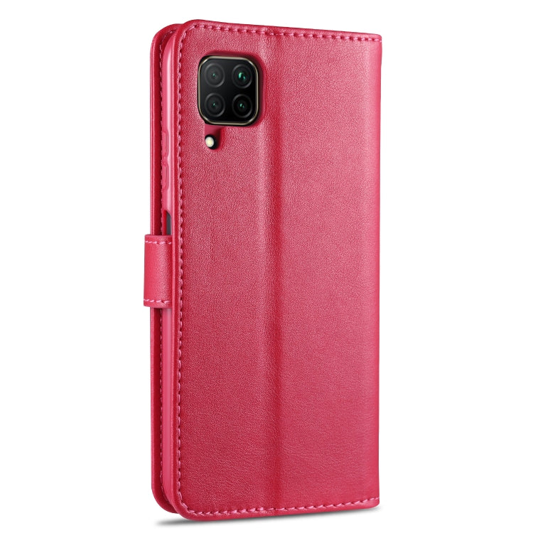 For Huawei Nova 6 SE AZNS Sheepskin Texture Horizontal Flip Leather Case with Holder & Card Slots & Wallet(Red) - Huawei Cases by AZNS | Online Shopping UK | buy2fix