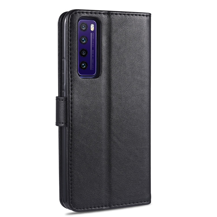 For Huawei Nova 7 / 7 Pro AZNS Sheepskin Texture Horizontal Flip Leather Case with Holder & Card Slots & Wallet(Black) - Huawei Cases by AZNS | Online Shopping UK | buy2fix