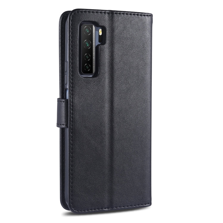 For Huawei Nova 7 SE AZNS Sheepskin Texture Horizontal Flip Leather Case with Holder & Card Slots & Wallet(Black) - Huawei Cases by AZNS | Online Shopping UK | buy2fix