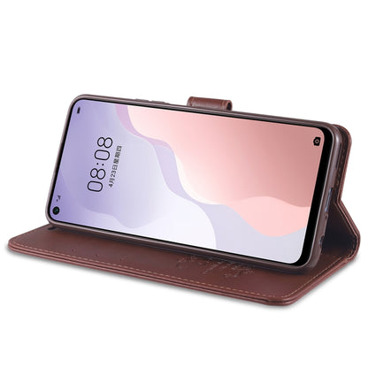 For Huawei Nova 7 SE AZNS Sheepskin Texture Horizontal Flip Leather Case with Holder & Card Slots & Wallet(Black) - Huawei Cases by AZNS | Online Shopping UK | buy2fix