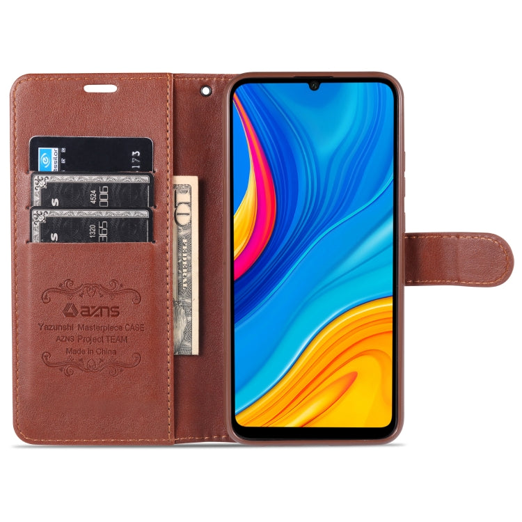 For Huawei Enjoy 10e AZNS Sheepskin Texture Horizontal Flip Leather Case with Holder & Card Slots & Wallet(Red) - Huawei Cases by AZNS | Online Shopping UK | buy2fix