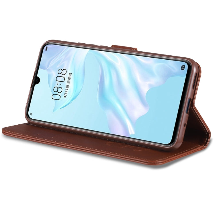 For Huawei Enjoy 10s / Honor 20 Lite AZNS Sheepskin Texture Horizontal Flip Leather Case with Holder & Card Slots & Wallet(Red) - Honor Cases by AZNS | Online Shopping UK | buy2fix