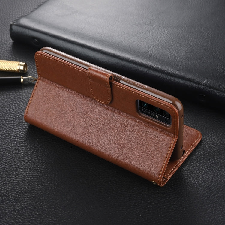 For Huawei Honor 30 / 30 Pro AZNS Sheepskin Texture Horizontal Flip Leather Case with Holder & Card Slots & Wallet(Brown) - Honor Cases by AZNS | Online Shopping UK | buy2fix