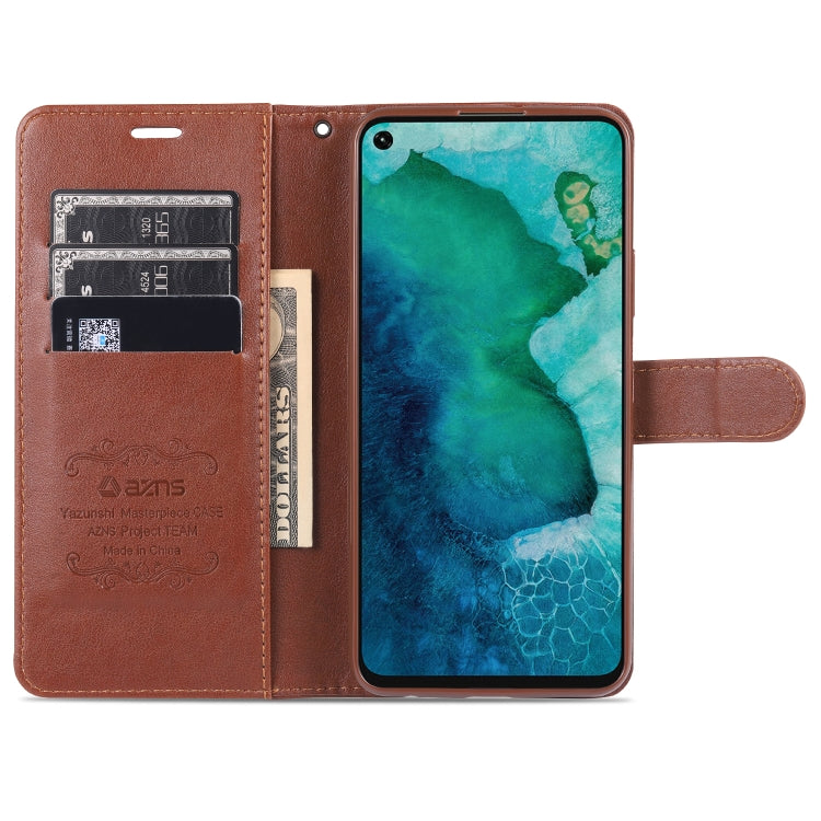 For Huawei Honor 30S AZNS Sheepskin Texture Horizontal Flip Leather Case with Holder & Card Slots & Wallet(Black) - Honor Cases by AZNS | Online Shopping UK | buy2fix