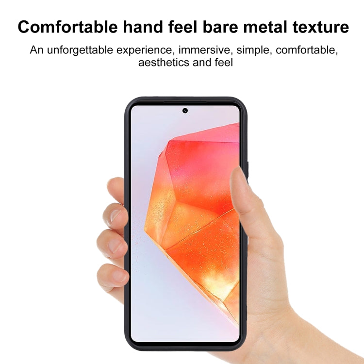 For Samsung Galaxy F55 TPU Phone Case(Black) by buy2fix