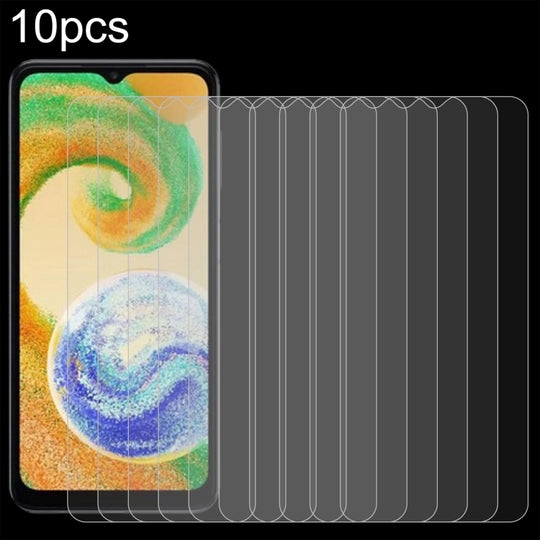 For Samsung Galaxy A05s / M14 4G 10pcs 0.26mm 9H 2.5D Tempered Glass Film