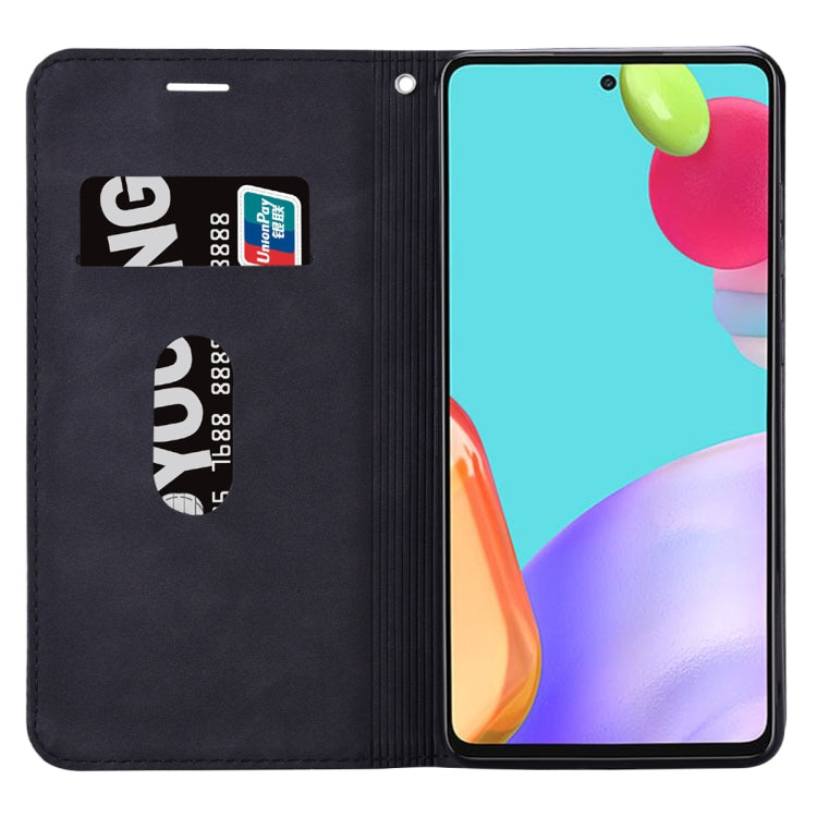 For Xiaomi Redmi Note 13 Pro 4G Frosted Business Magnetic Horizontal Flip PU Phone Case(Black) - Xiaomi Cases by buy2fix | Online Shopping UK | buy2fix