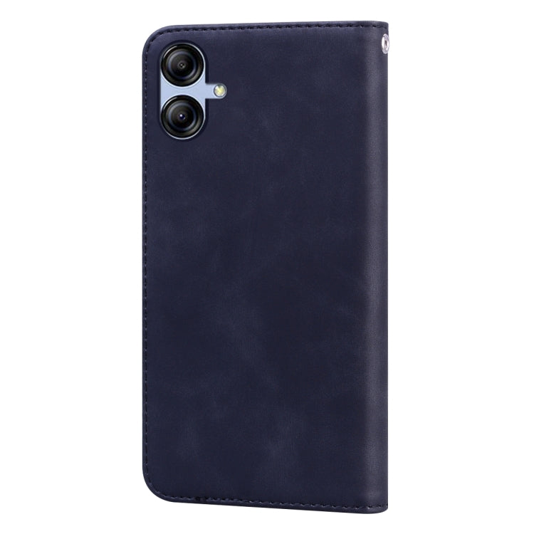 For Samsung Galaxy A04E Frosted Business Magnetic Horizontal Flip PU Phone Case(Black) by buy2fix