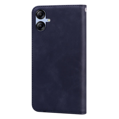 For Samsung Galaxy A04E Frosted Business Magnetic Horizontal Flip PU Phone Case(Black) by buy2fix