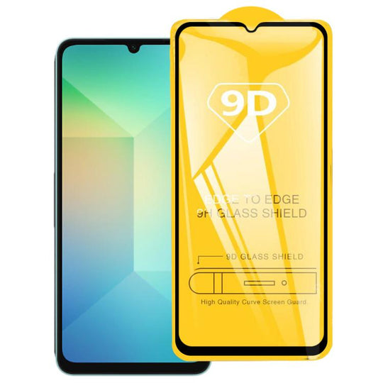 For Samsung Galaxy A06 5G 9D Full Glue Screen Tempered Glass Film