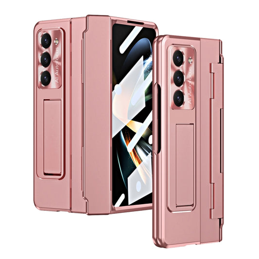 For Samsung Galaxy Z Fold5 5G Integrated Folding Phone Case with Hinge(Rose Gold) - Galaxy Z Fold5 Cases by buy2fix | Online Shopping UK | buy2fix