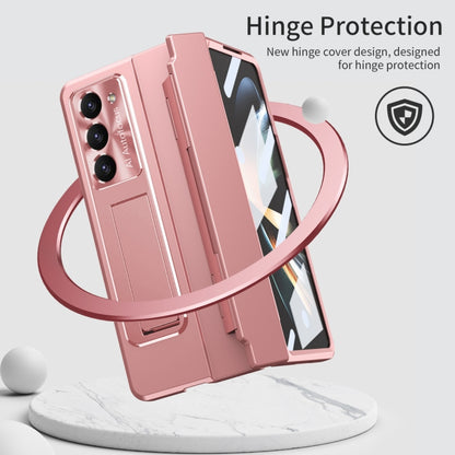For Samsung Galaxy Z Fold5 5G Integrated Folding Phone Case with Hinge(Rose Gold) - Galaxy Z Fold5 Cases by buy2fix | Online Shopping UK | buy2fix