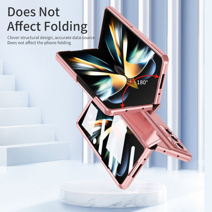 For Samsung Galaxy Z Fold5 5G Integrated Folding Phone Case with Hinge(Rose Gold) - Galaxy Z Fold5 Cases by buy2fix | Online Shopping UK | buy2fix